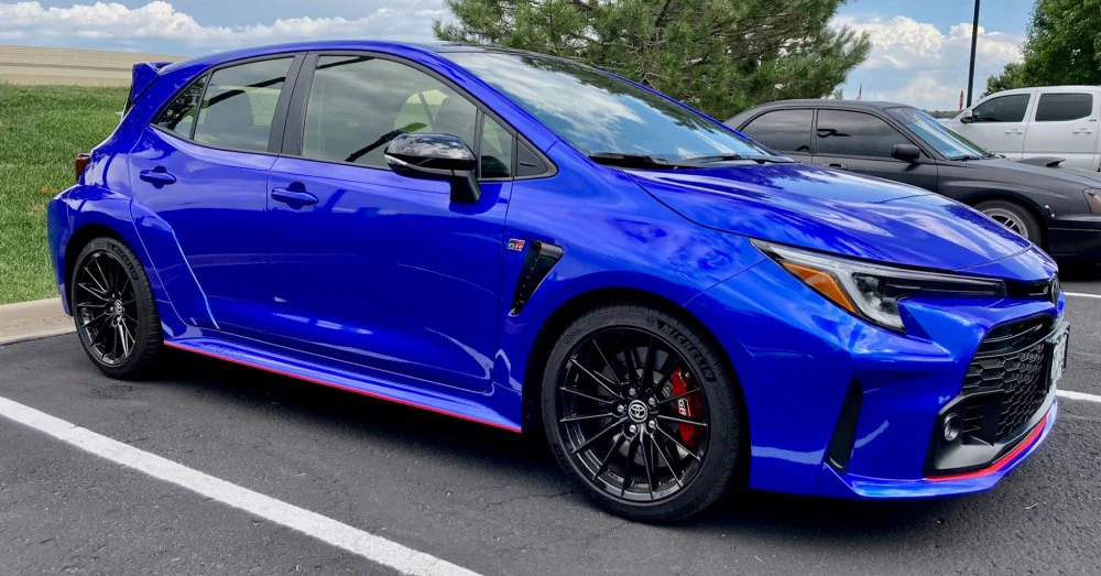 Metallic Blue Finish